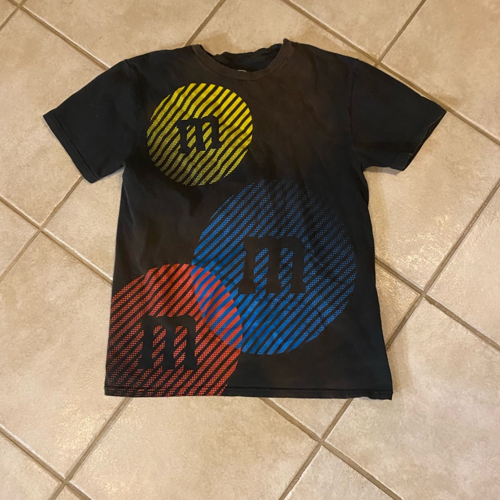 M&M'S Cotton T-Shirt with Yellow Accents